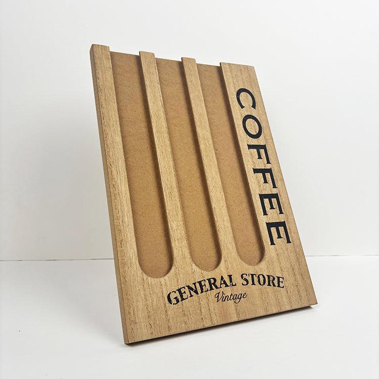 photoframesandart Coffee Pod Holder | Wooden
