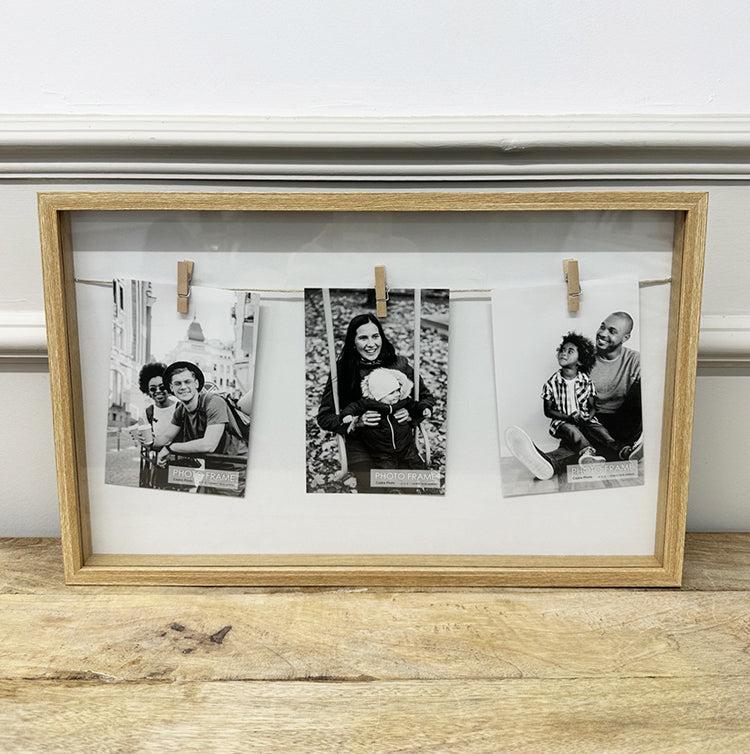 photoframesandart Collage Peg Frame | 3 Apertures