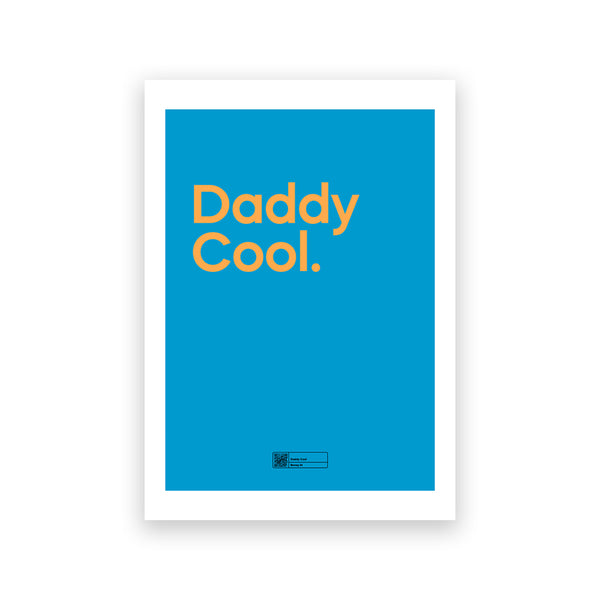 Photoframesandart Daddy Cool By Say It With Songs