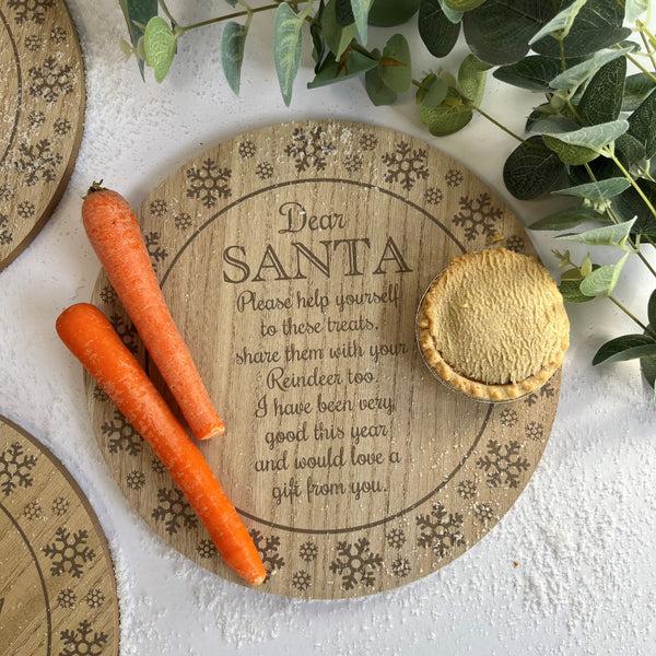 Photoframesandart Dear Santa Plate