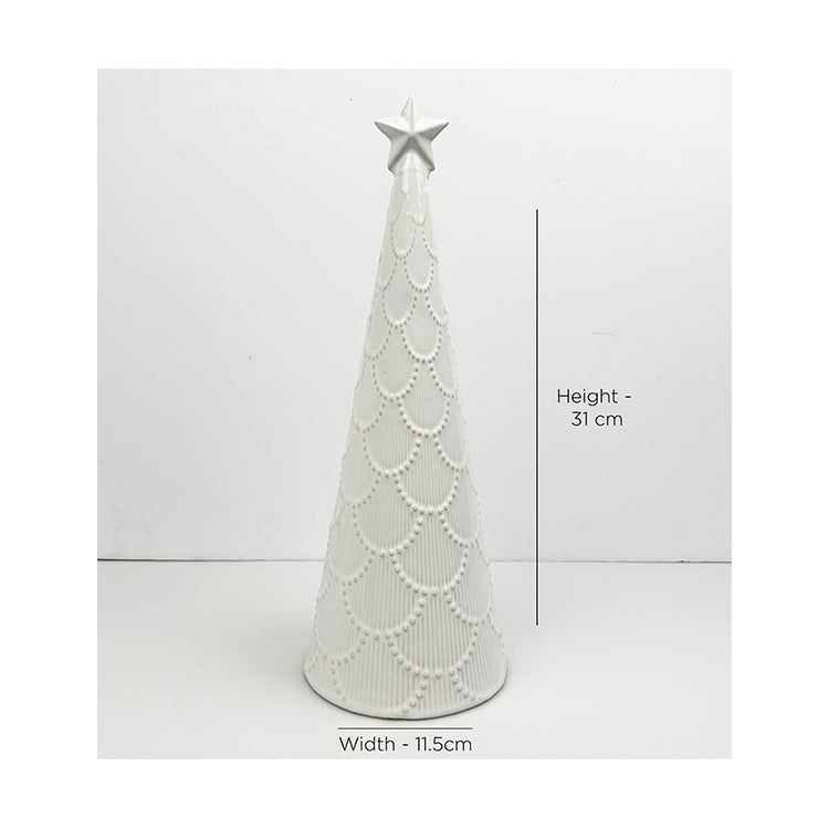 Photoframesandart Glazed Ceramic Trees | Set Of Two