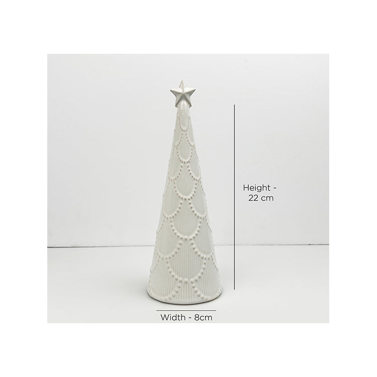 Photoframesandart Glazed Ceramic Trees | Set Of Two