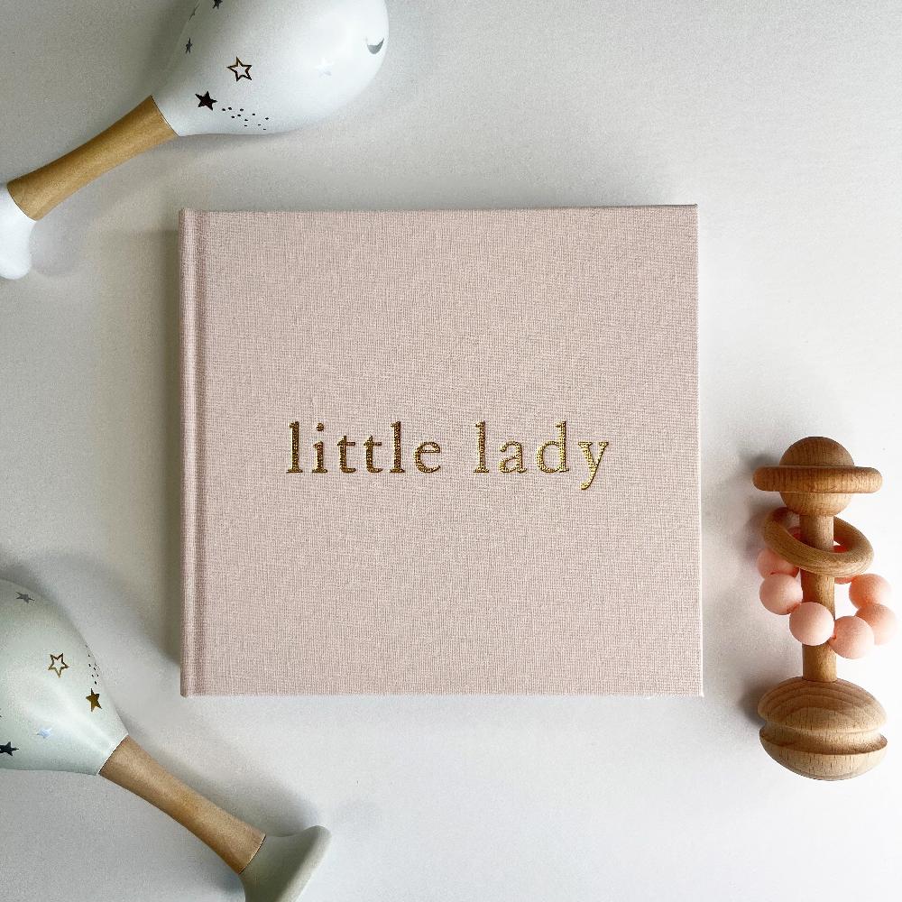 photoframesandart Linen "Little Lady" photo album