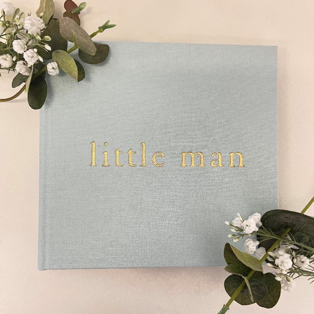 Photoframesandart Linen "Little Man" Photo Album