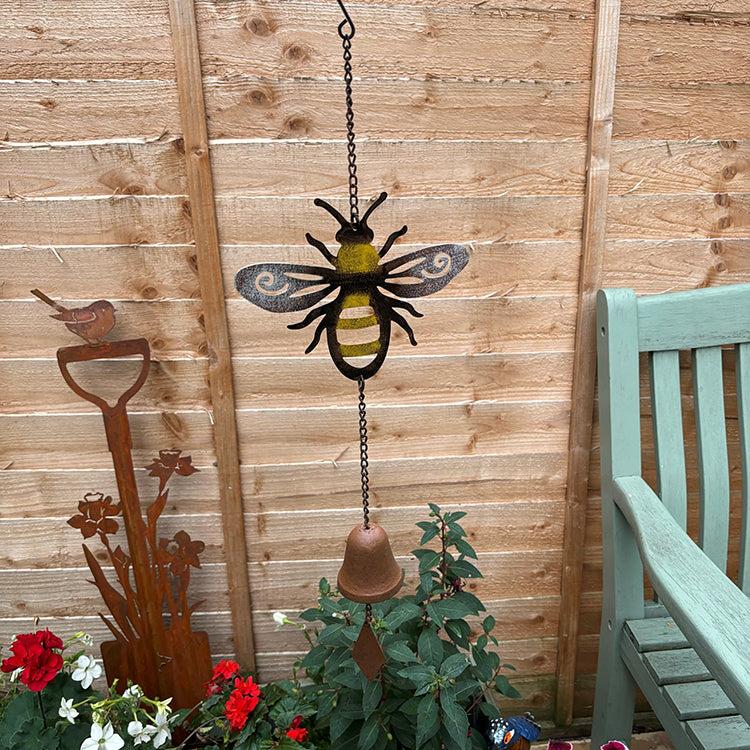 photoframesandart Metal Bell Garland | Bee