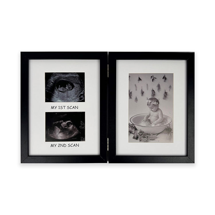 photoframesandart My First Scan Photo Frame | Black