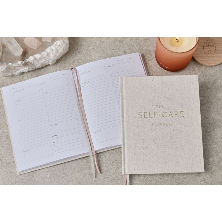 Photoframesandart My Self Care Journal | Beige Linen