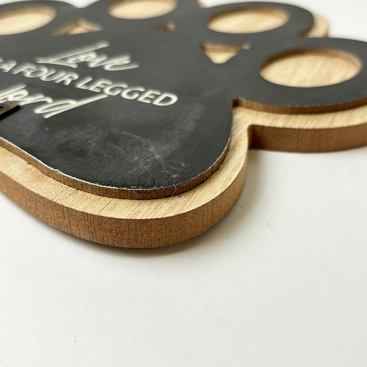Photoframesandart Paw Print Wooden Plaque
