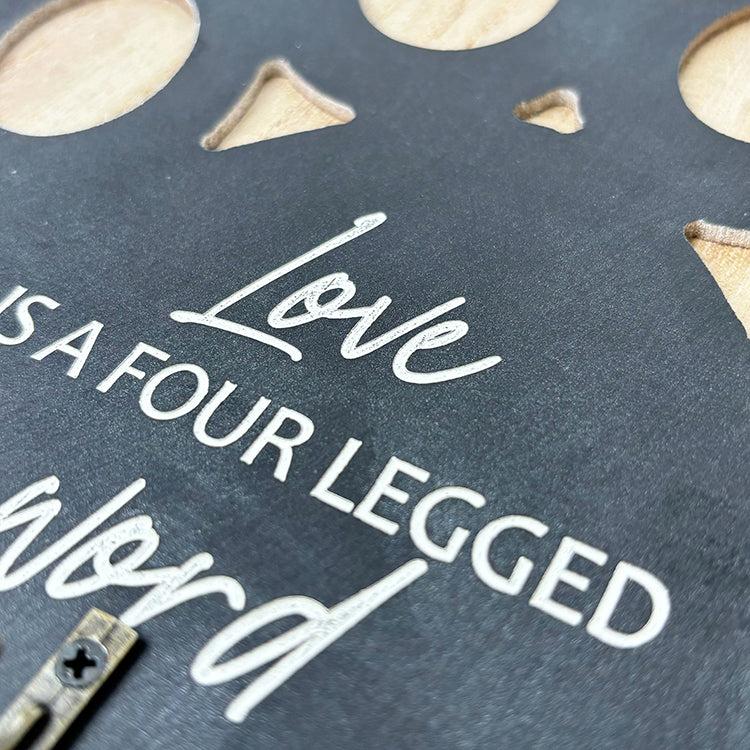 Photoframesandart Paw Print Wooden Plaque