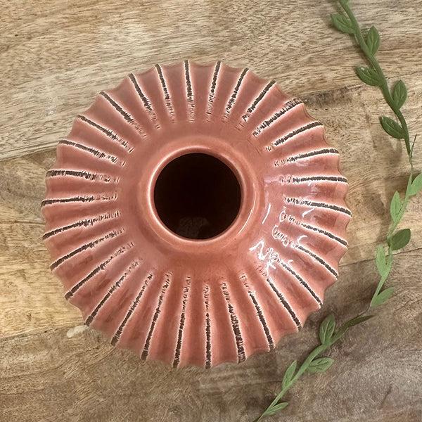 Photoframesandart Pink Ceramic Vase (13cm)