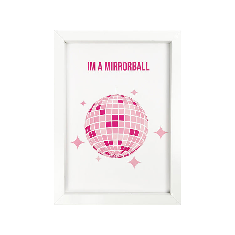 Photoframesandart Pink Disco Trio | Framed Art