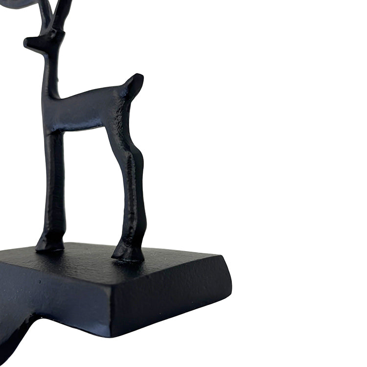 Photoframesandart Reindeer Stocking Holder