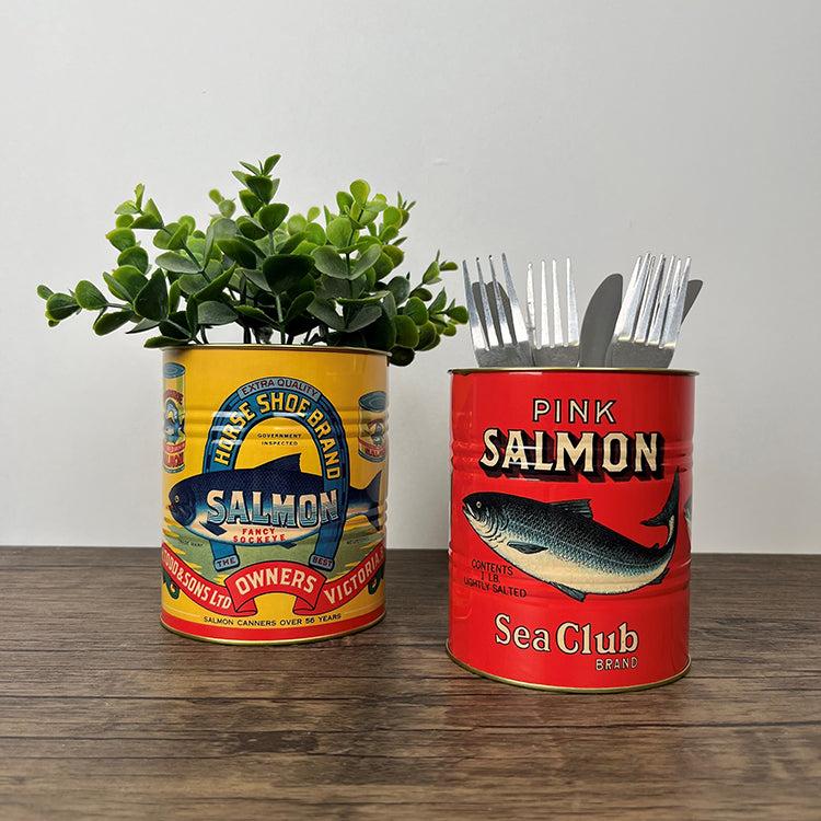 Photoframesandart Retro Tins | Salmon