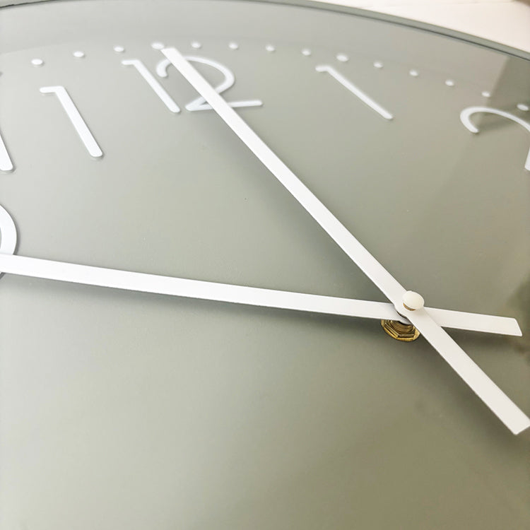 Photoframesandart Sage Green Wall Clock | 50.6cm