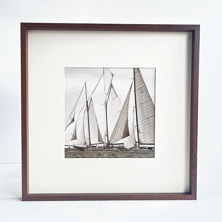 photoframesandart Sepia Framed Art | Trio of Sails