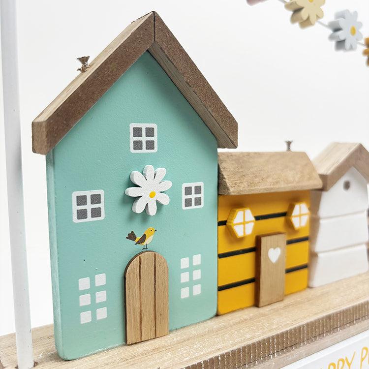 Photoframesandart Spring Wooden Houses | 2 Colours