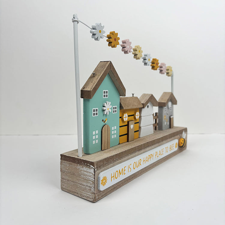 Photoframesandart Spring Wooden Houses | 2 Colours