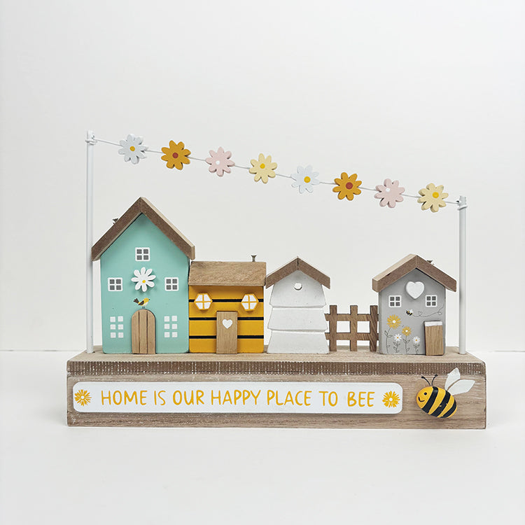 Photoframesandart Spring Wooden Houses | 2 Colours