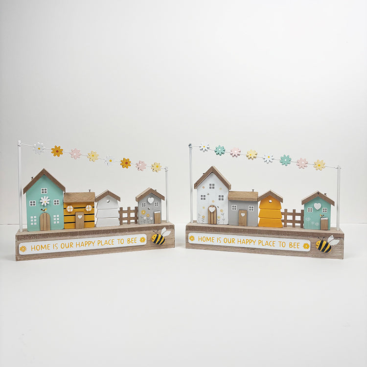 photoframesandart Spring Wooden Houses | 2 Colours