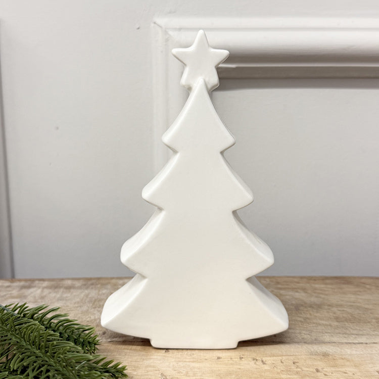 photoframesandart White Ceramic Tree
