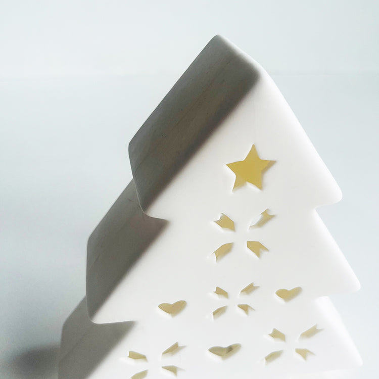 Photoframesandart White Cut Out Tree | LED