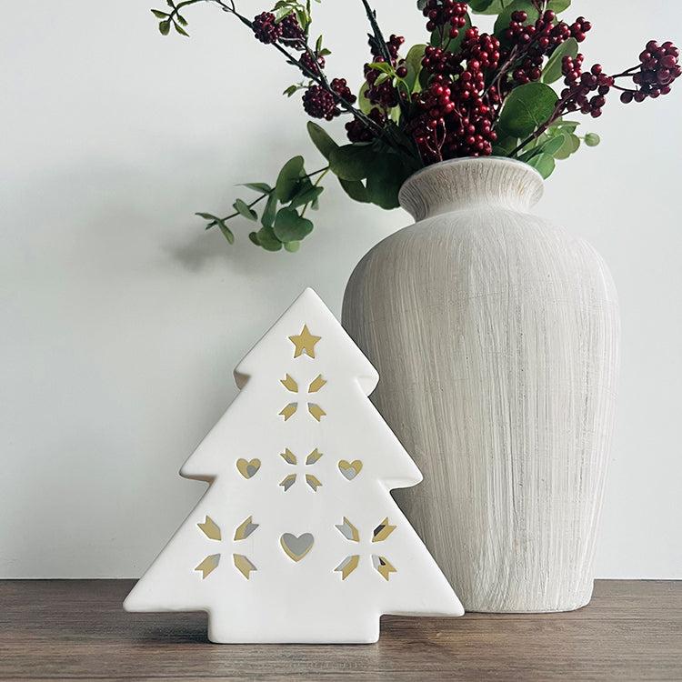 photoframesandart White Cut Out Tree | LED