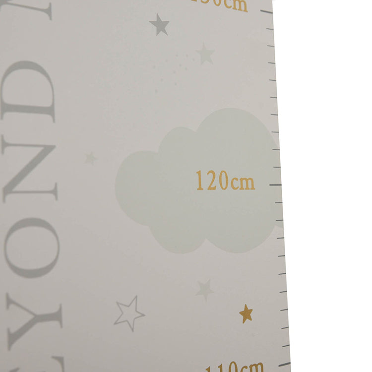 Photoframesandart Wooden Height Chart | Clouds