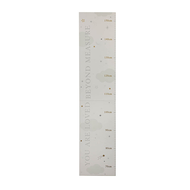 photoframesandart Wooden Height Chart | Clouds