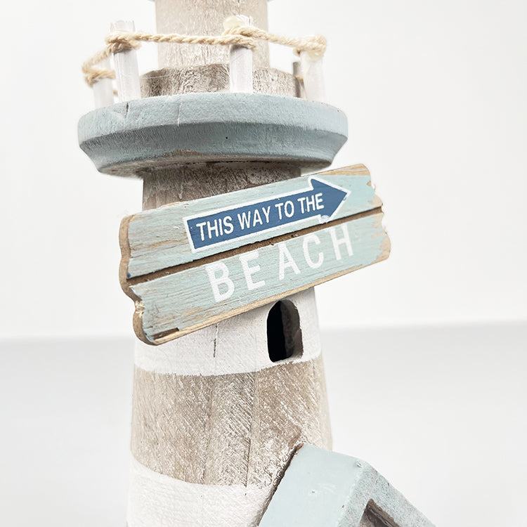 Photoframesandart Wooden Lighthouse | To The Beach