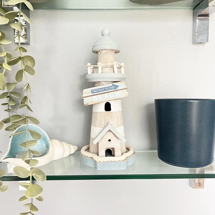 photoframesandart Wooden Lighthouse | To The Beach