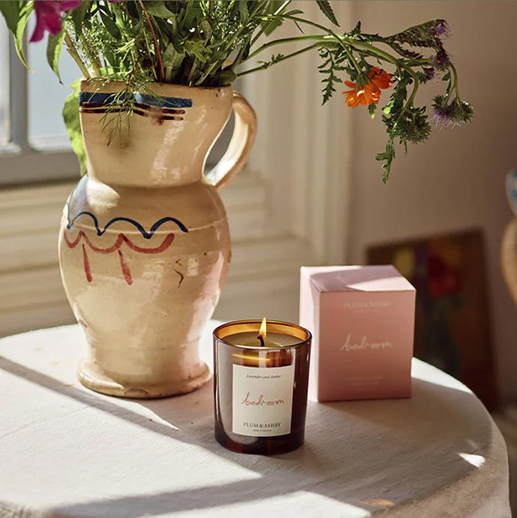 Photoframesandart Plum & Ashby Bedroom Candle | Lavender And Amber