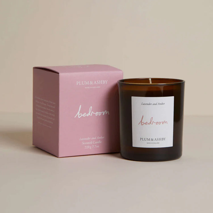 photoframesandart Plum & Ashby Bedroom Candle | Lavender and Amber