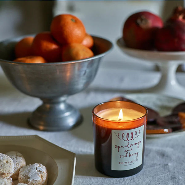 Photoframesandart Plum & Ashby Candle | Spiced Orange & Red Berry
