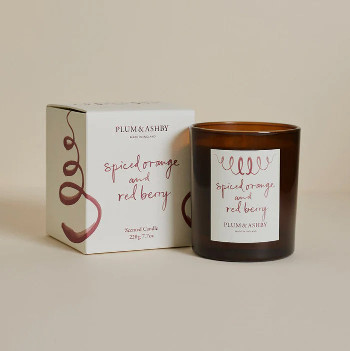 photoframesandart Plum & Ashby Candle | Spiced Orange & Red Berry
