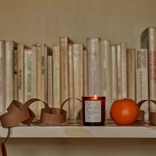Photoframesandart Plum & Ashby Votive | Festive Spice & Clementine