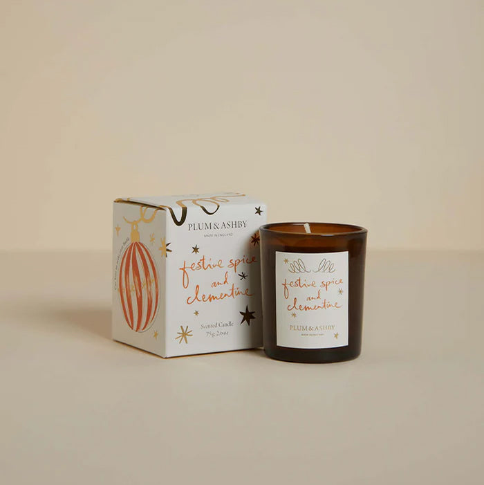 photoframesandart Plum & Ashby Votive | Festive Spice & Clementine