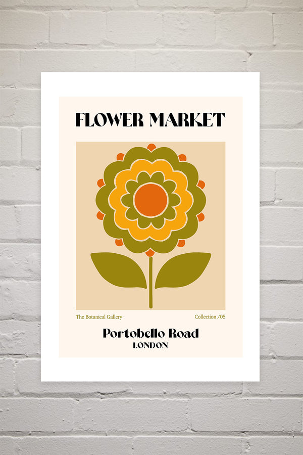 Photoframesandart Portobello Road Flower Market | Luxe Poster Co