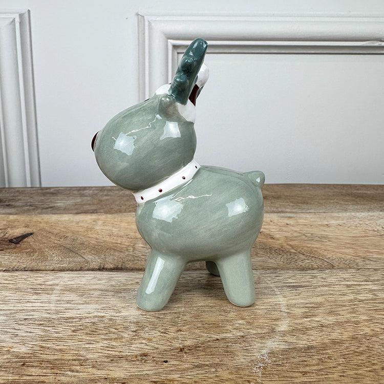 Photoframesandart Sage Green And Red Christmas Decorations | Set Of 3