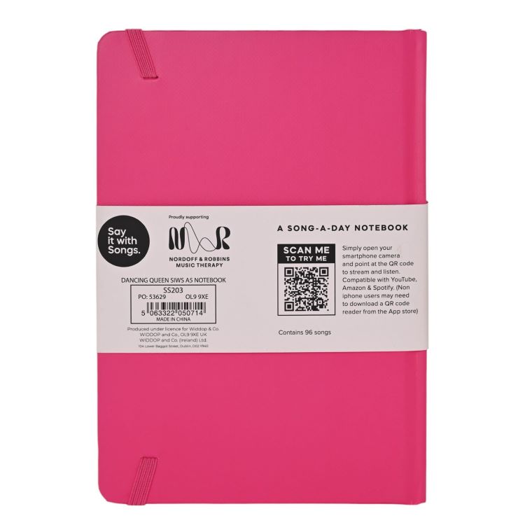 Photoframesandart Say It With Songs Notebook | Dancing Queen