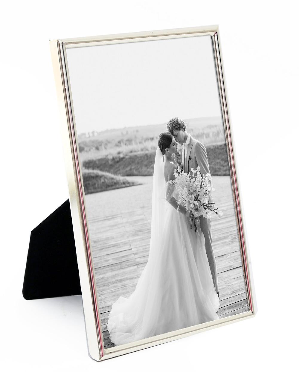 Photoframesandart Silver Plated Fine Photo Frame | Available In 4 Sizes