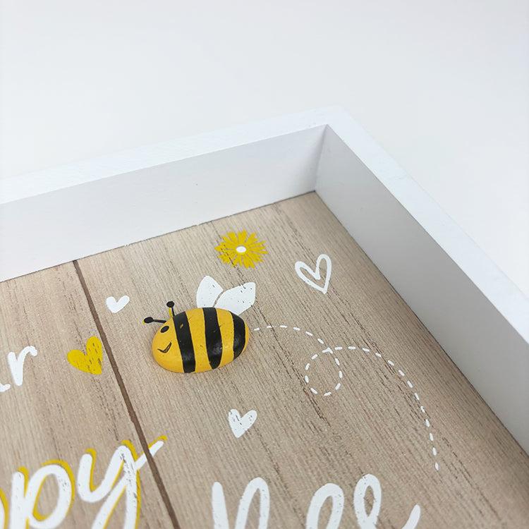 Photoframesandart Spring Wooden Houses Wall Plaque | 2 Colours