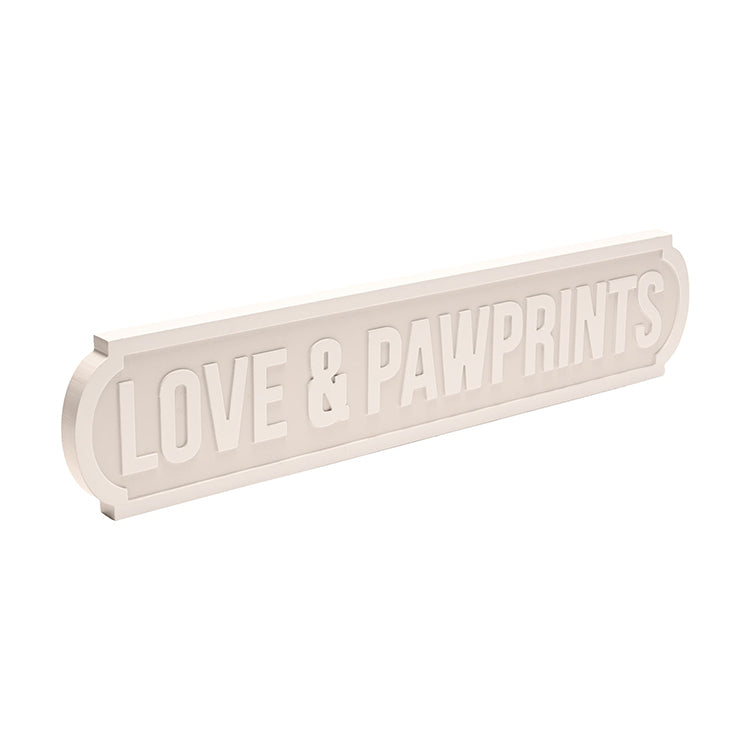 photoframesandart Street Sign Plaque | Love & Pawprints