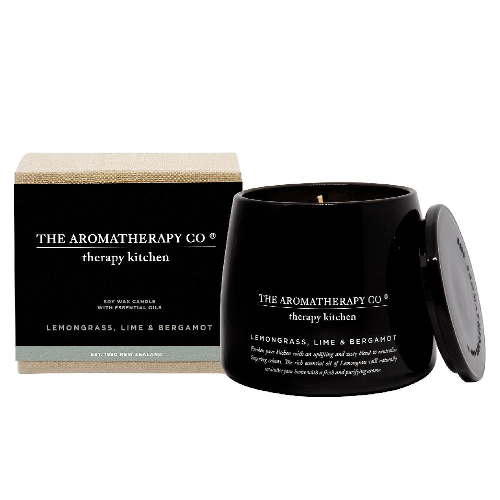 photoframesandart The Aromatherapy Co Therapy Kitchen Candle - Lemongrass Lime & Bergamot