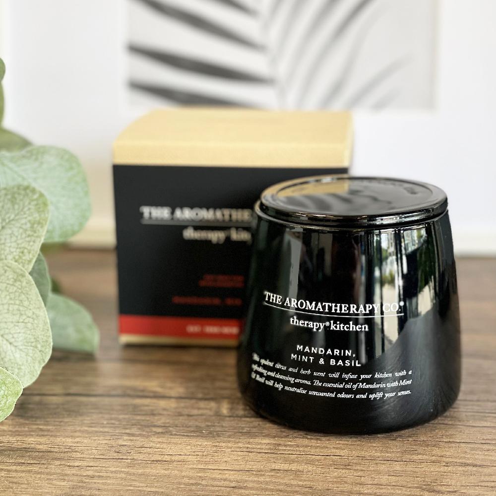 photoframesandart The Aromatherapy Co Therapy Kitchen Candle - Mandarin Mint & Basil
