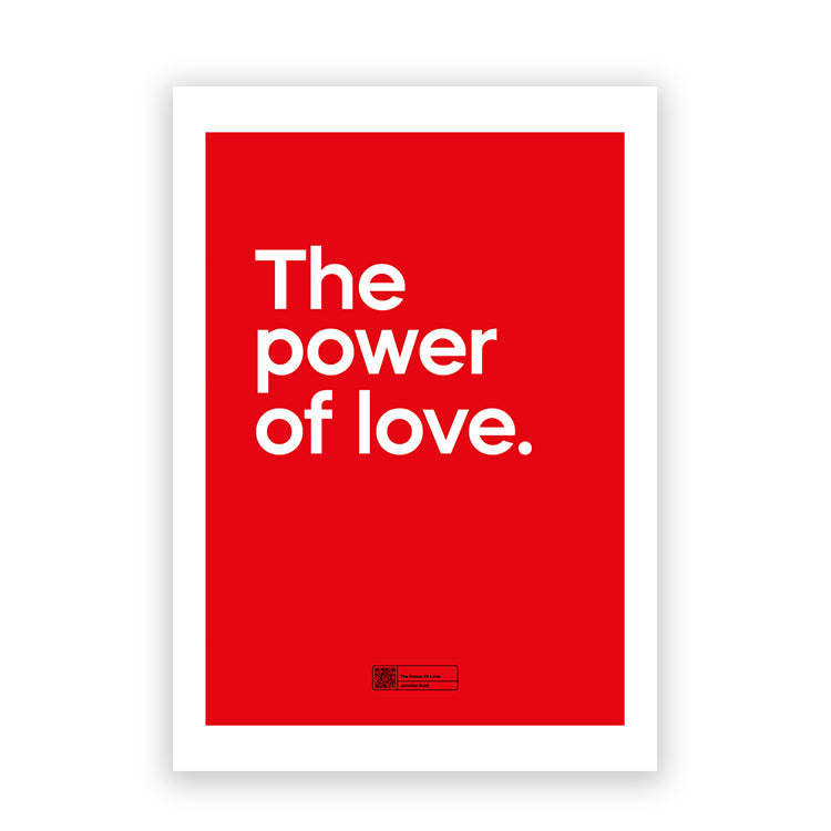 photoframesandart The Power of Love by Say It With Songs