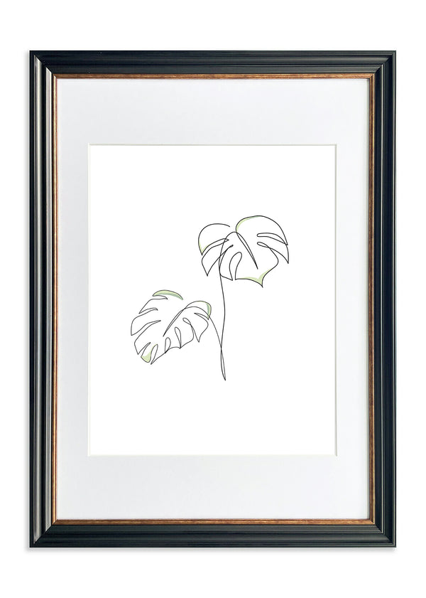 Photoframesandart Vintage Black Shabby Chic Photo Frame - A2 No Mount