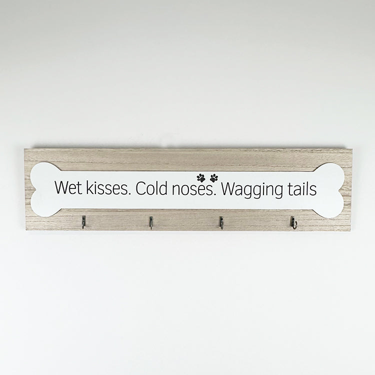 Photoframesandart Wet Kisses. Cold Noses. Wagging Tails. | Wall Plaque