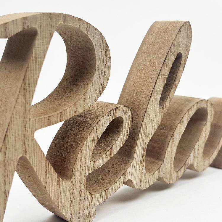 Photoframesandart Wooden Word Deco | Unwind Soak Or Relax