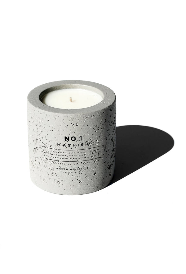 photogenics co NO.1 HASHISH CONCRETE CANDLE
