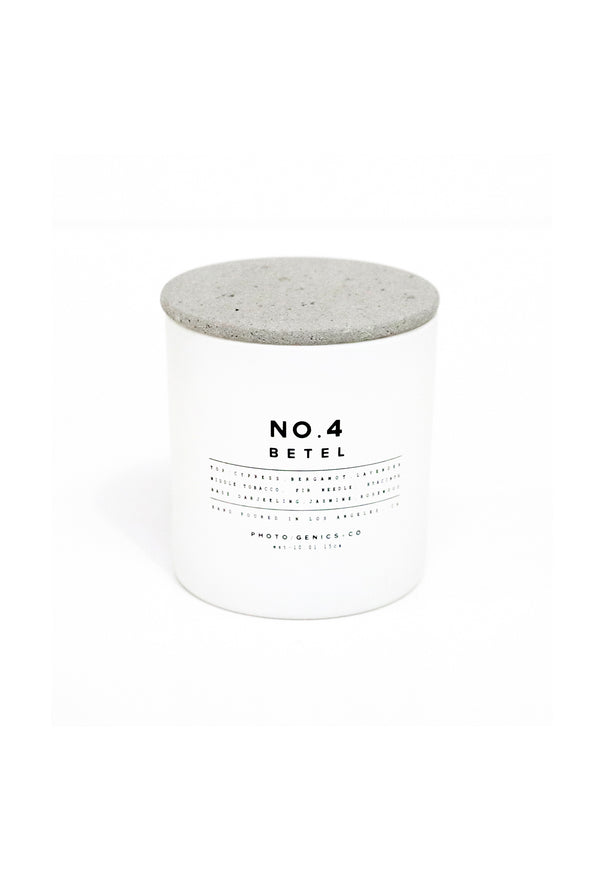 photogenics co NO.4 BETEL GLASS CANDLE